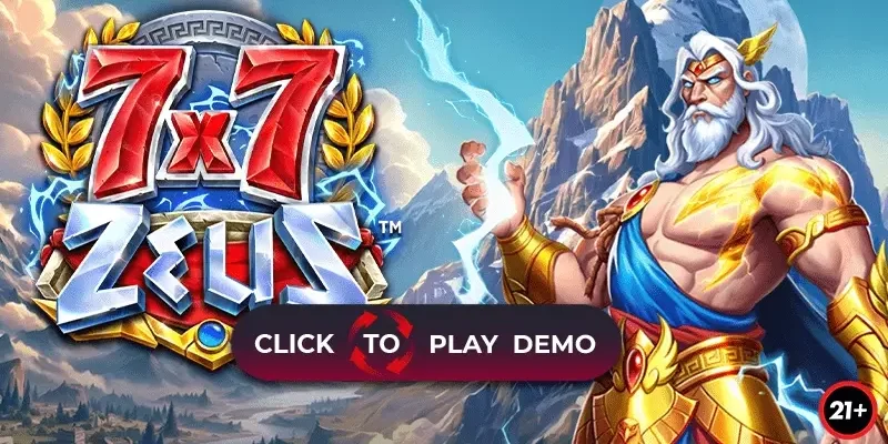 7x7 Zeus स्लॉट: बिजली गिराने वाला जैकपॉट!